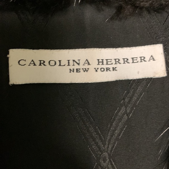 Carolina Herrera fur vest - Picture 4 of 13